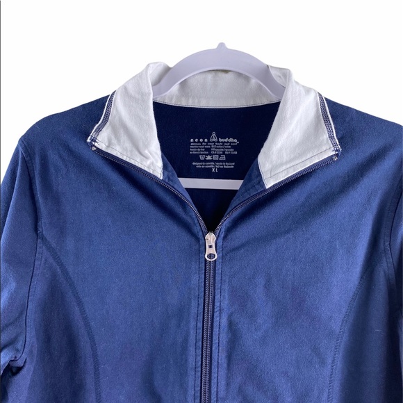 Neon Buddha Full Zipped Top - Picture 4 of 5